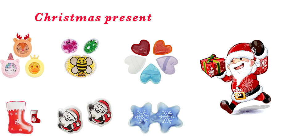 Christmas present gel packs